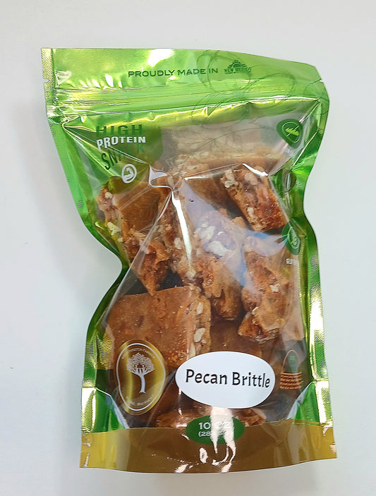 Pecan Brittle in a Bag