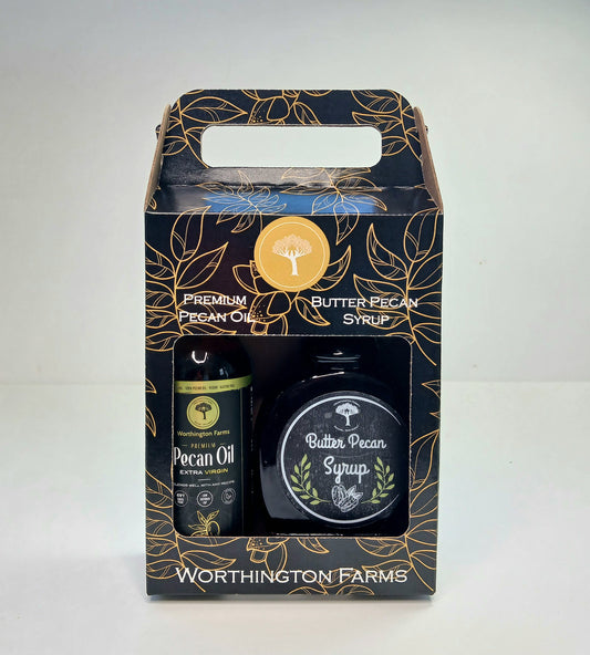Pecan Oil & Butter Pecan Syrup Gift Set