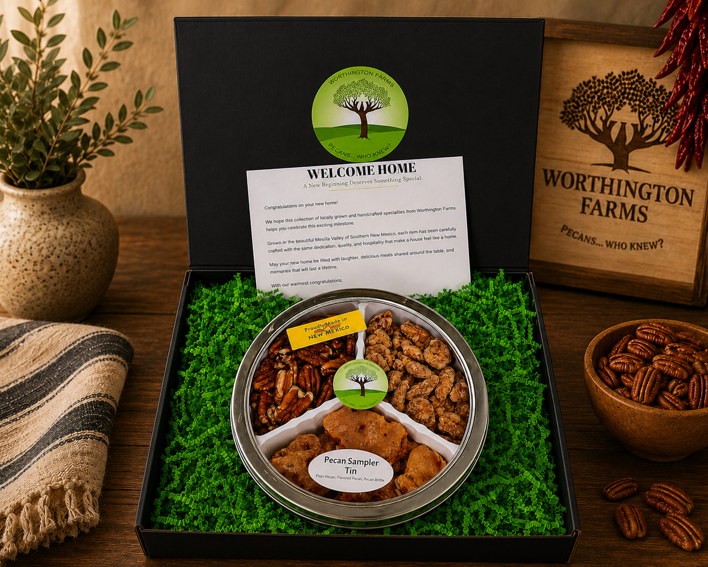 Welcome Home Realtor Corporate Gift Box