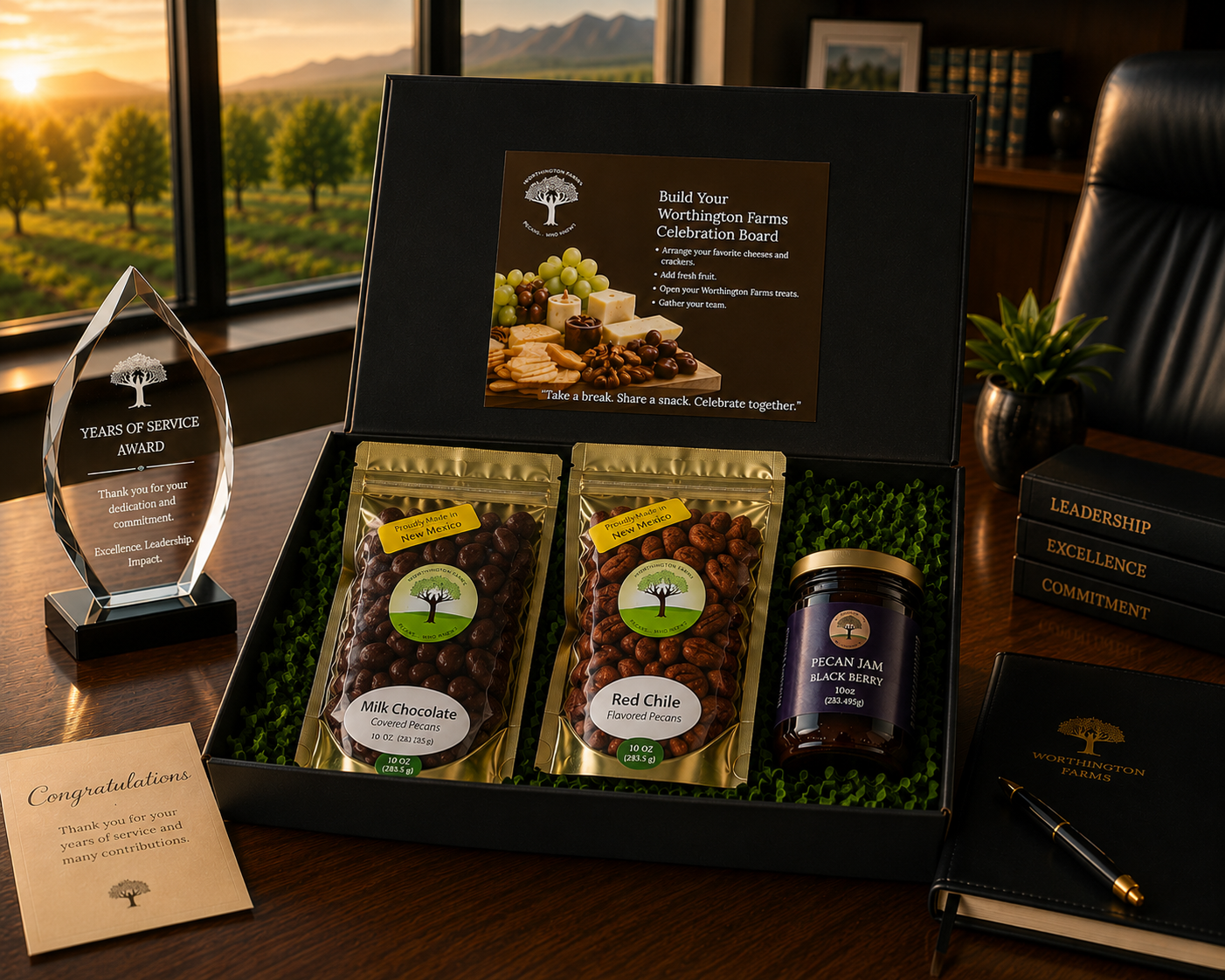 Employee Years of Service Gift Box