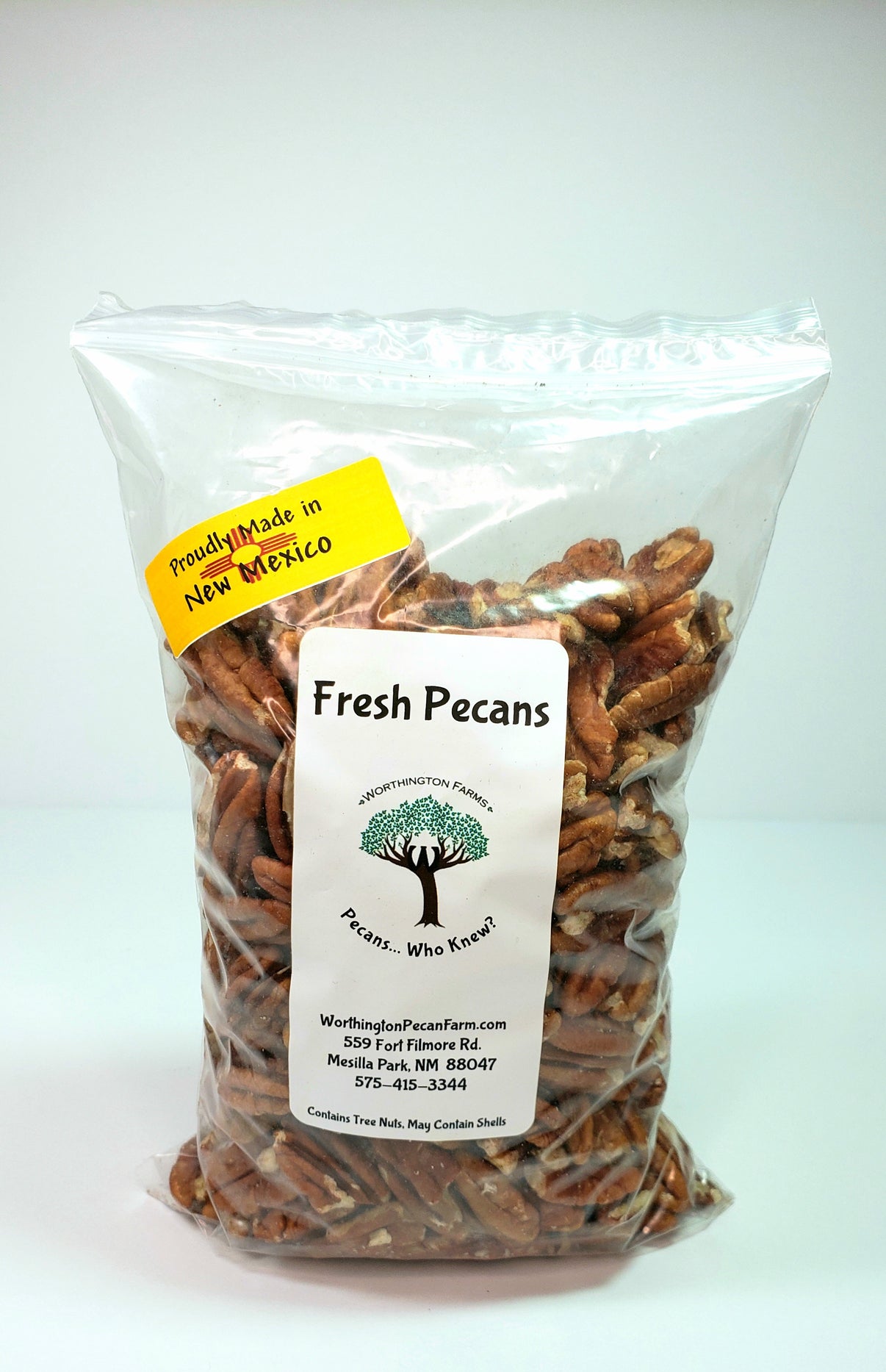 1lb Farm Fresh Pecans – Worthington Farms