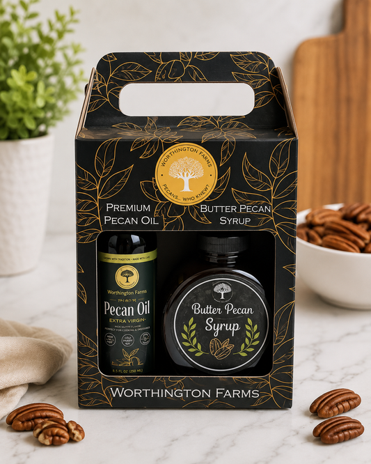 Pecan Oil & Butter Pecan Syrup Gift Box