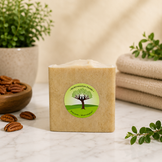 All Natural Pecan Soap
