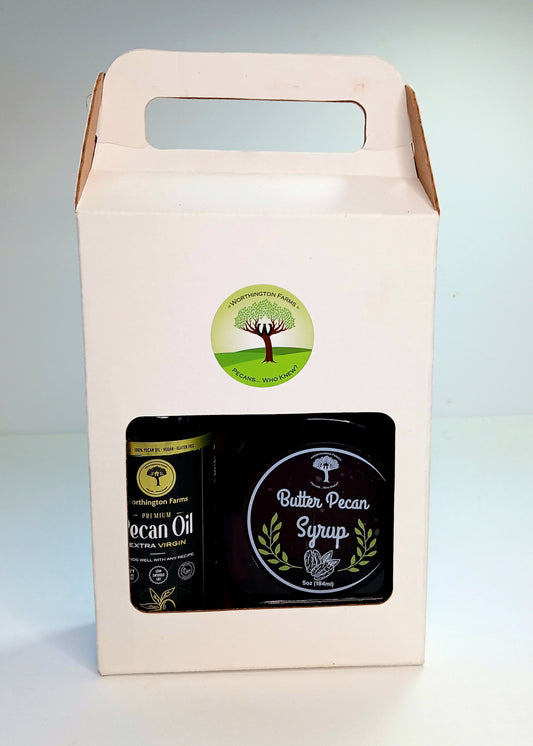 Pecan Oil & Butter Pecan Syrup Gift Set