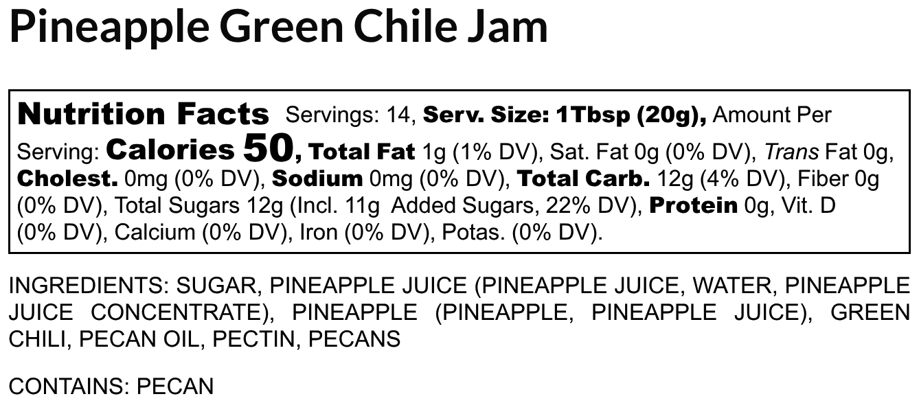 Pecan Jam