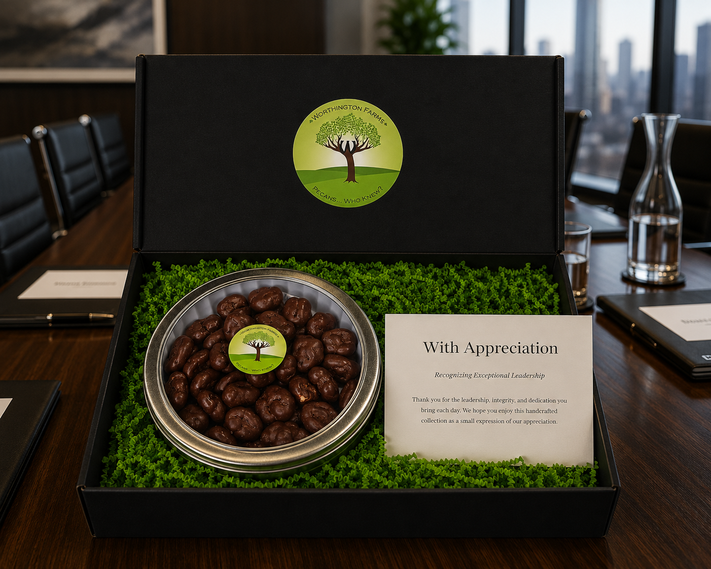 Executive Silver Gift Box