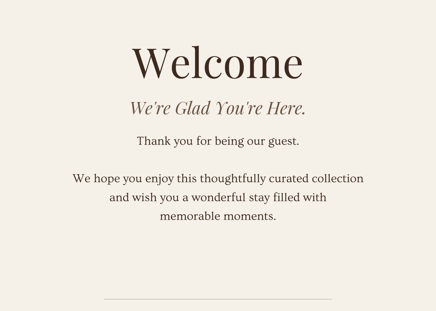 Hotel Event Gift Box