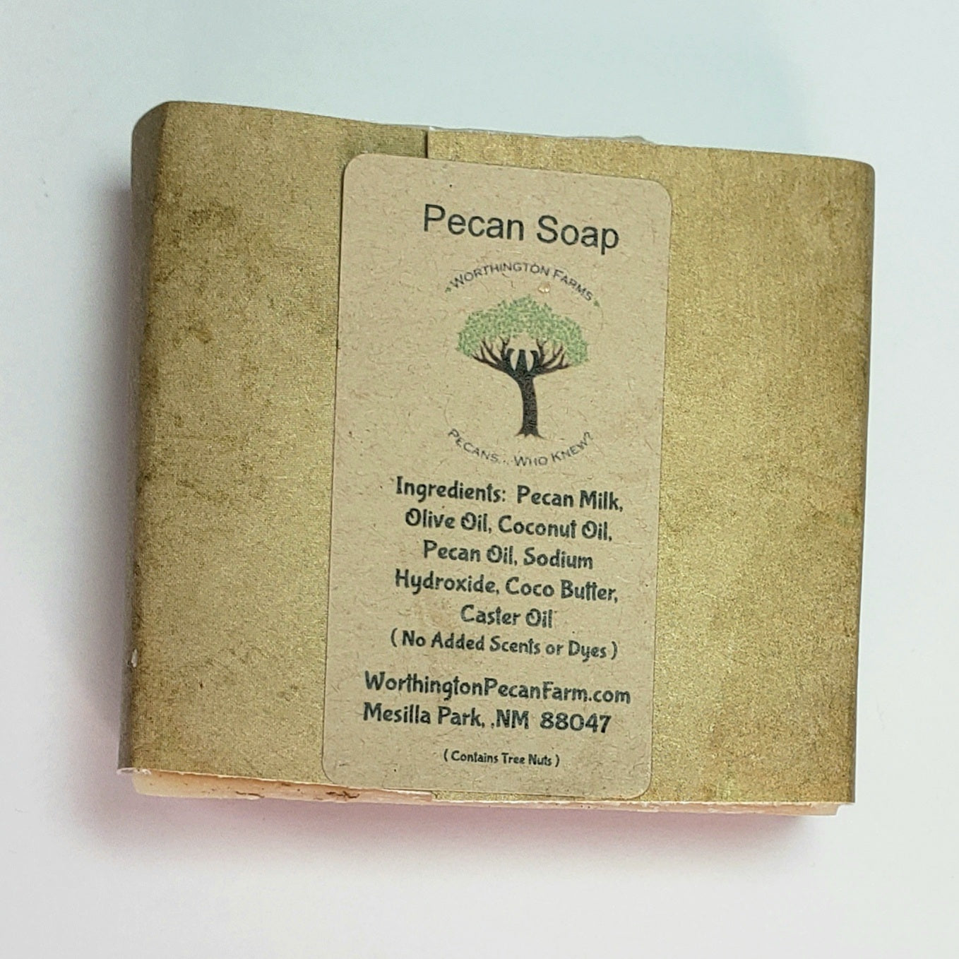 All Natural Pecan Soap