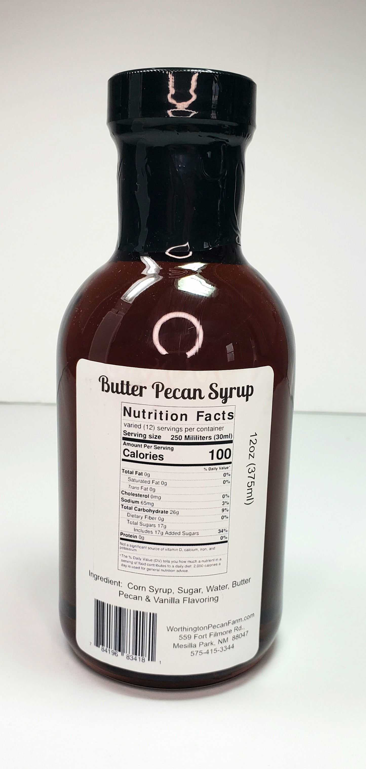 Butter Pecan Syrup